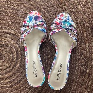 Kelly & Katie Y2K Kitten Heel Slide Size 8M
